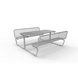 Sitz-Tisch Kombination Parador Harmony mit beidseitiger Rückenlehne Produktbild