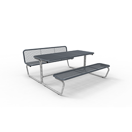 Sitz-Tisch Kombination Parador Harmony mit und ohne Rückenlehne Produktbild