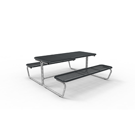 Sitz-Tisch Kombination Parador Harmony ohne Rückenlehne Produktbild