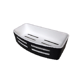 Duschkorb DK-G schwarz matt Produktbild